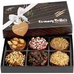 Mothers Day Chocolate Gift Baskets, 6 Gourmet Covered Cookies, Chocolate Candy Gift Box, Prime Gifts for Mom Women Daughter Wife Grandmother, Mother