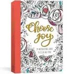 Choose Joy Postcard Book: 24 Inspirational Cards to Color and Send