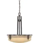 Designers Fountain Mission Ridge Three Light Pendant Light 82131-WM