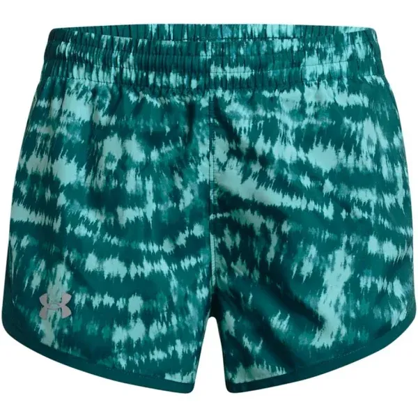 Under Armour Girls' Fly-By Printed Shorts