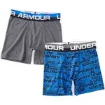 Under Armour Big Boys 2-Pk. Boxerjocks - Ultra Blue