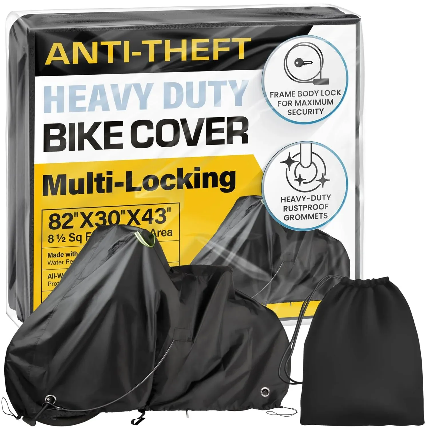 KING-A-MA-JIGS Bicycle Cover