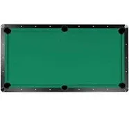 Championship 8 ft. Black Saturn II Billiards Cloth Pool Table Felt BG263BK