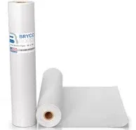 Bryco Goods White Kraft Butcher Paper Roll - 18 inch x 100 Foot White Paper Roll for Wrapping and Smoking Meat, BBQ Paper for The Perfect Brisket