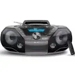 Philips Powerful Boombox with CD, Bluetooth, Cassette, Radio & USB / Mp3/ Aux Input.