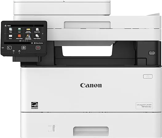 Canon imageCLASS MF451dw All-in-One Wireless Monochrome Laser Printer | Print, Copy, & Scan| 5" inch Color Touch LCD