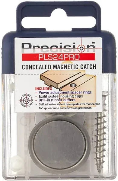 Precision Lock PLS-24 PRO Concealed Magnetic Catch (F?ur Pa?k)