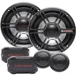 Crunch CS65C CS Series 6.5" 300-Watt 2-Way Component Speaker System