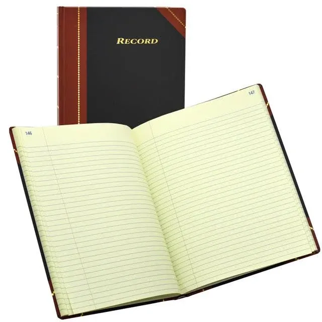 Adams ARB810R3M Record Ledger Book 300 Pages