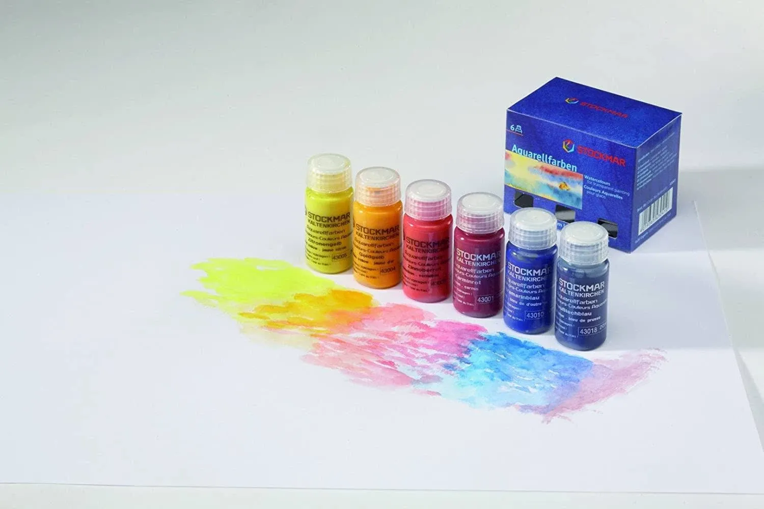 Stockmar Watercolor Paint- 6 Set, for Adult and Beginner or Professional Arti...