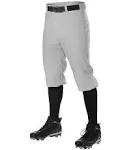 Alleson Athletic 605PKNY Youth Baseball Knicker Pant - Gray