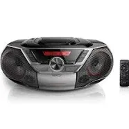 Philips Portable Boombox CD Player with Bluetooth Usb Radio & Headphone Jack Mega Bass Stereo Sound System