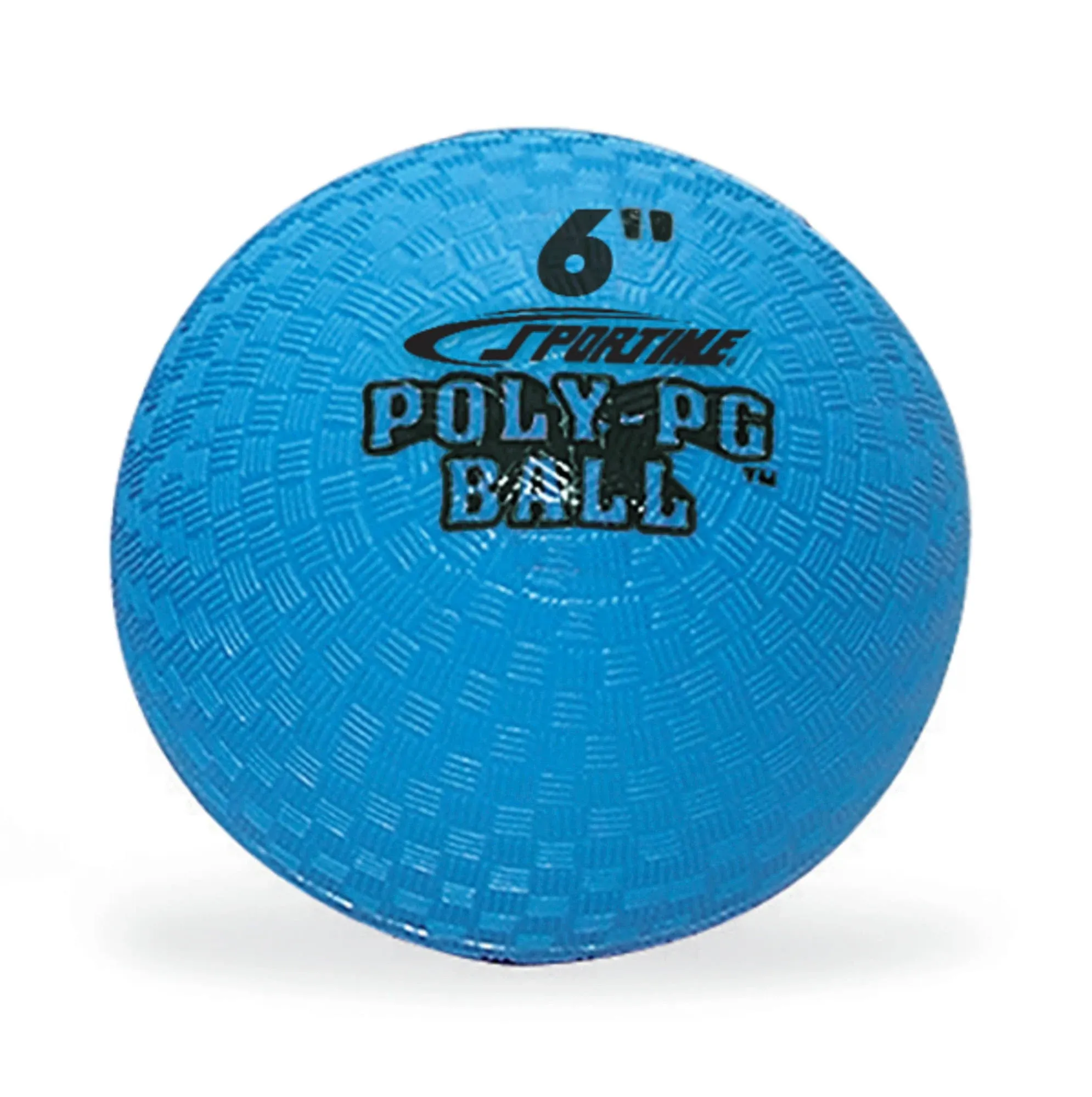 Sportime Poly Playground Ball - 6 inch - Blue