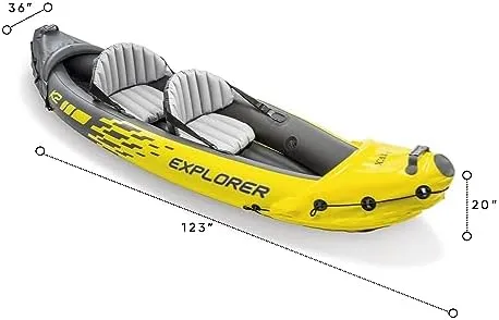 Intex Explorer K2 Inflatable Kayak - 2 Person