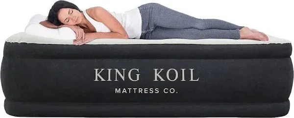 King Koil Air Mattress with Built-in Pump