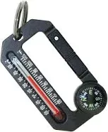 Hikehitch 2 Thermometer And Compass Carabiner Camping Hiking And Backpacking Acc