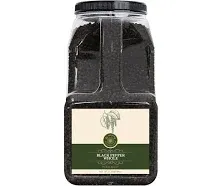 "US-FARMERS Natural Premium Black Pepper Whole in Jar, 5.25 LB, Extra Volume, Pepper whole in bulk, Black Pepper Smasher Refilling with Lid, Chef's Choice"