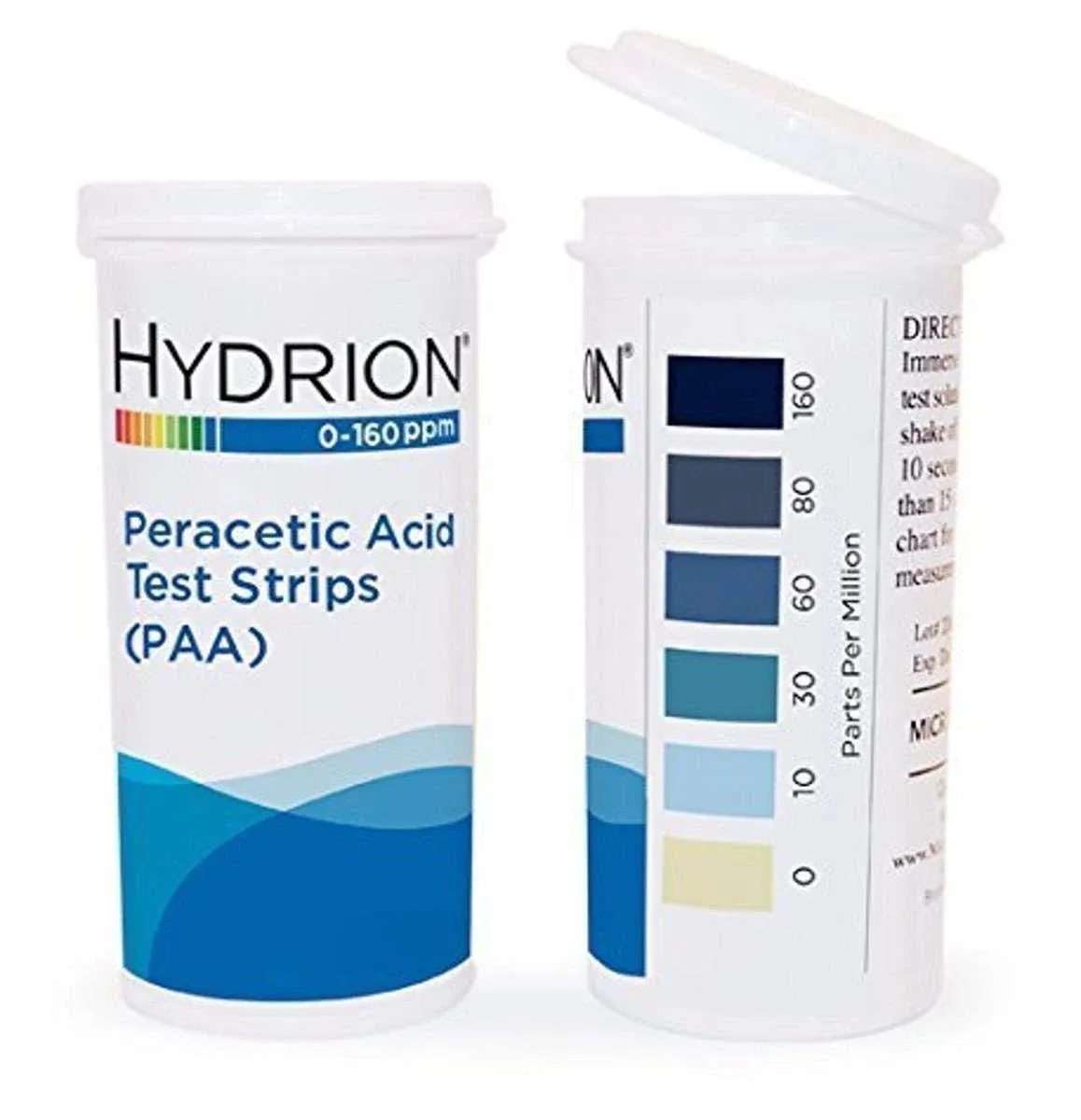 Micro Essential PAA160 Peracetic Acid Test Strip, 50 Strips