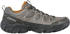 OOboz Men&#039;s Sawtooth X Low B-Dry Hiking Shoe, Sediment, 10 Medium