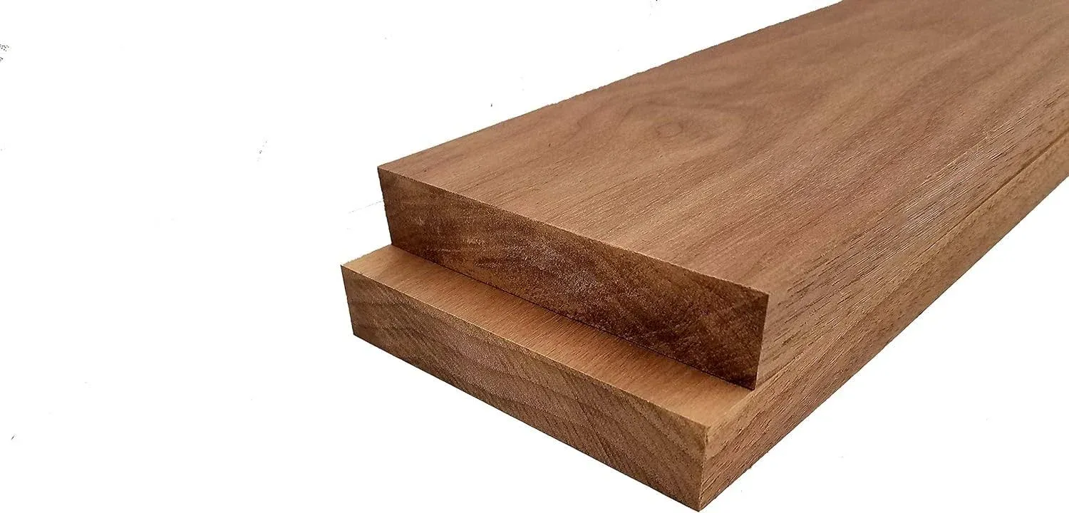 Walnut Lumber - 3/4&quot; x 6&quot; (3/4&quot; x 6&quot; x 12&quot;) (2 Pcs)