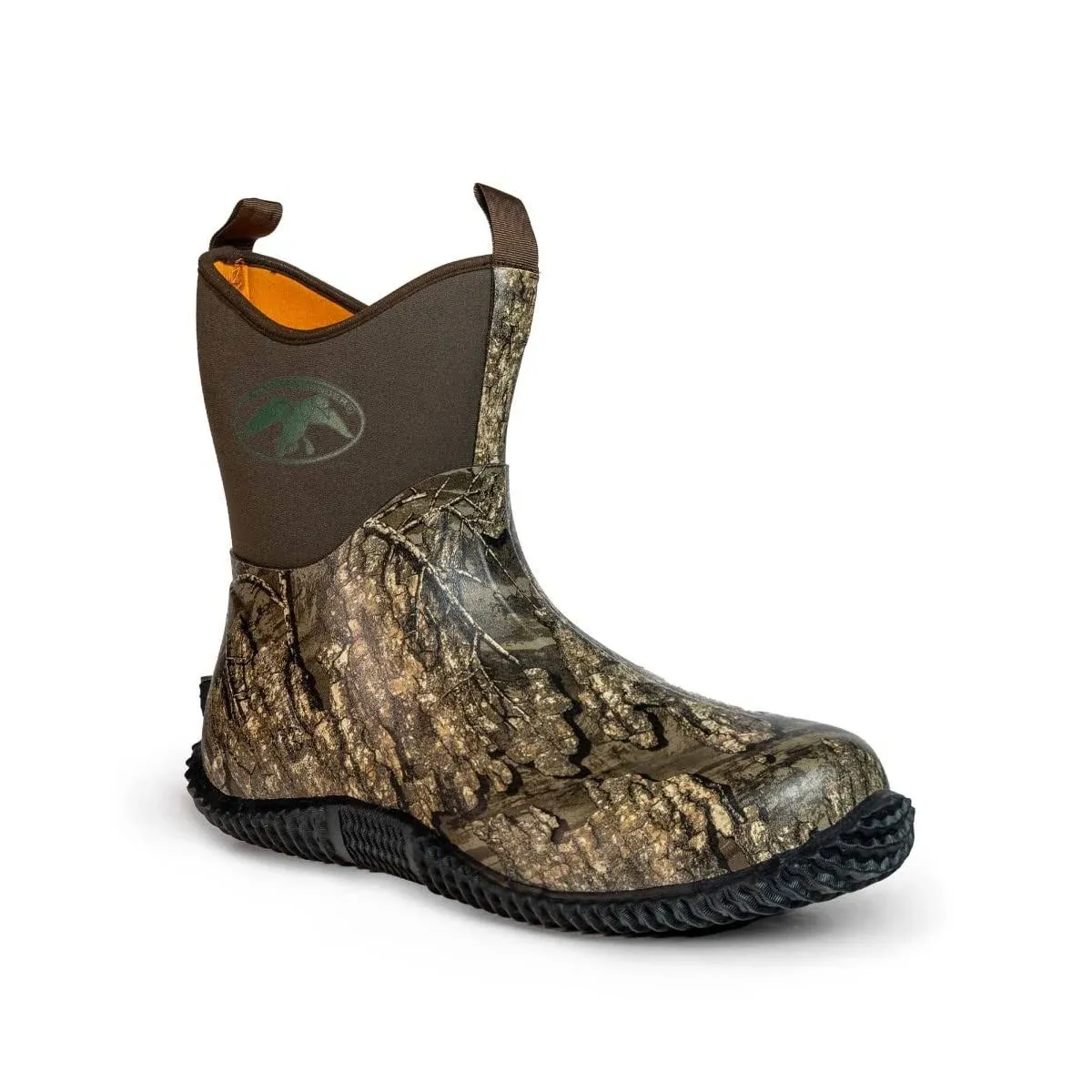 HOT SHOT Duck Commander x Countryman Men’s Hunting Ankle Boot | Durable Neoprene | Waterproof | Lightweight Camouflage Boots