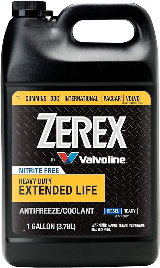 Zerex HD Nitrite Free Extended Life Concentrate Antifreeze/Coolant 1 GA