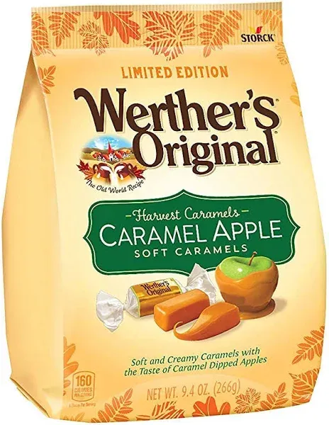 Perfect Fall Candy Treat Caramel Apple Soft Harvest Caramels