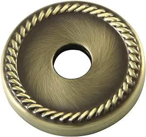 Kingston Brass FLROPE3 3/4" Decor Escutcheon, Antique Brass