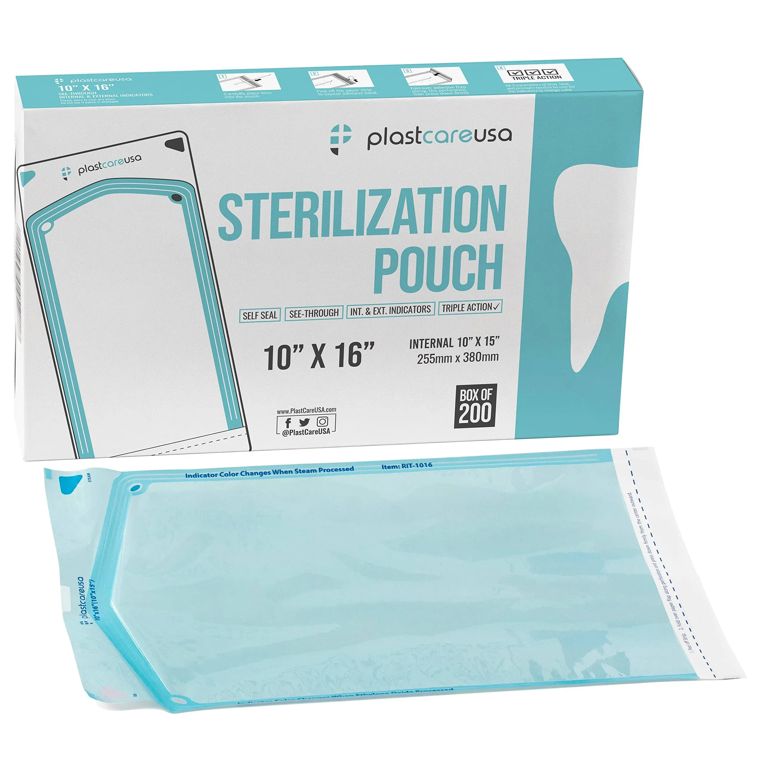 200 Large Sterilization Pouches