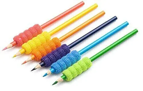 Special Supplies Spiky Pencil Grips for Kids and Adults Colorful Holders for ...