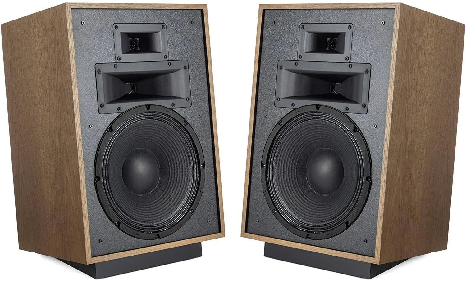 Klipsch Heritage Series Heresy IV Floorstanding Speaker Pair Distressed Oak