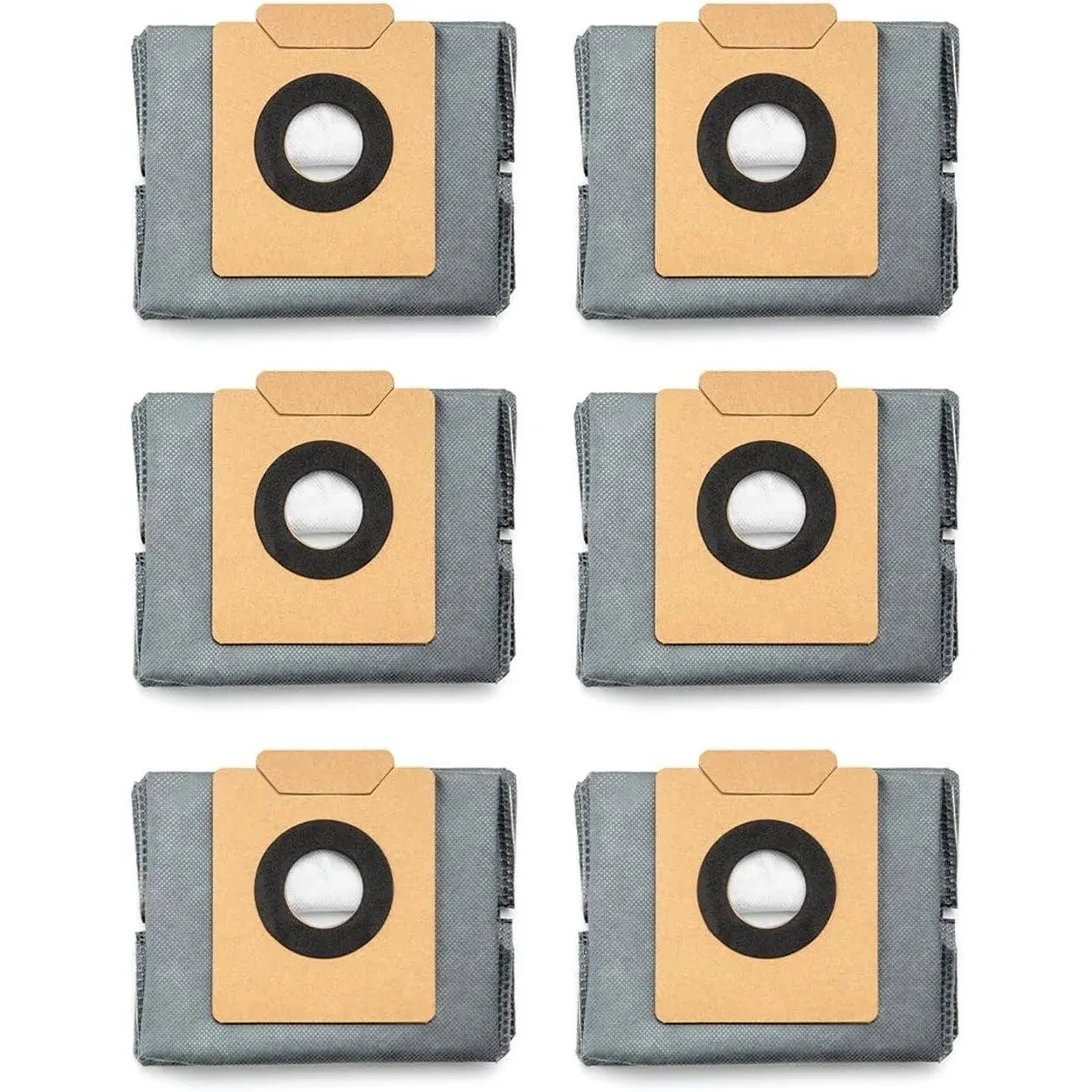 Eufy 6-Pack Large Capacity Dust Bags for X10 Pro Omni Robot Vacuum