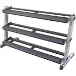 Body Solid GDRT6B 60" Dumbbell Shelf