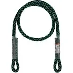 GM CLIMBING 8mm (5/16&#034;) Prusik Swen Eye-to-Eye Pre-Sewn Black 30 inch