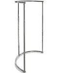 Econoco K62 Half Round Rack, Chrome