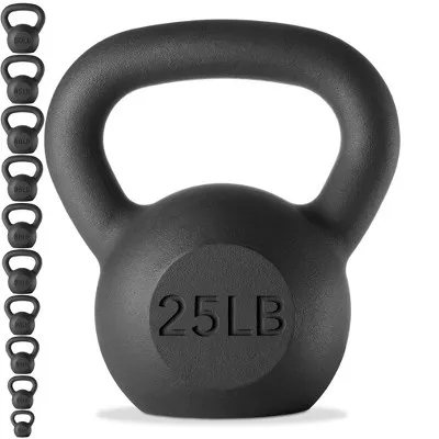 Philosophy Gym Cast Iron Kettlebell Weights