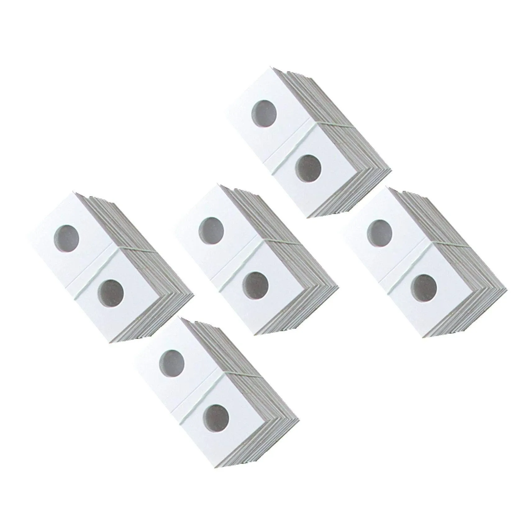 Guardhouse 2x2 Staple Paper Coin Holder for Nickel 500 Pack