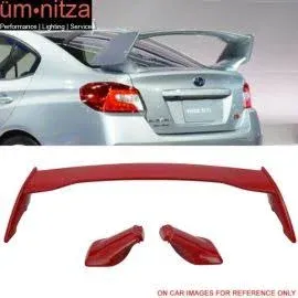 Ikon Motorsports Trunk Spoiler Wing for Subaru Impreza 4DR & 15-21 Subaru WRX