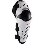 Leatt Youth White Dual Axis Jr. Knee Guard - 5023051100