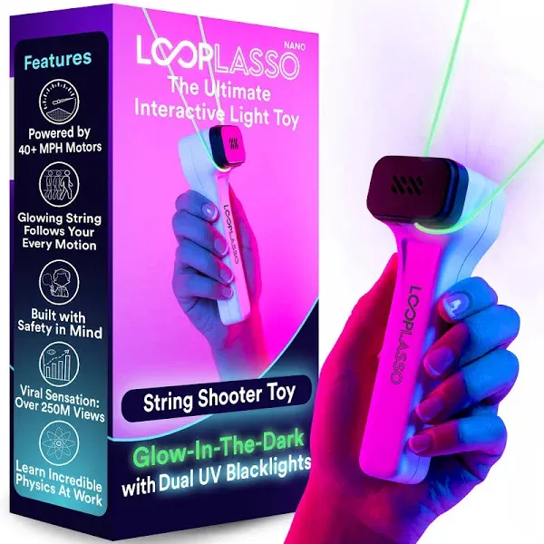 Loop Lasso Nano Glow-in-the-Dark String shooter