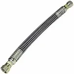 24" LPG Hose Crimped Liquid propane Assembly with spiral guard