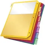 Oxford Plastic 2 Pocket Binder Dividers