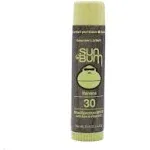 Sun Bum Lip Balm, Sunscreen, Banana, Broad Spectrum SPF 30 - 0.15 oz