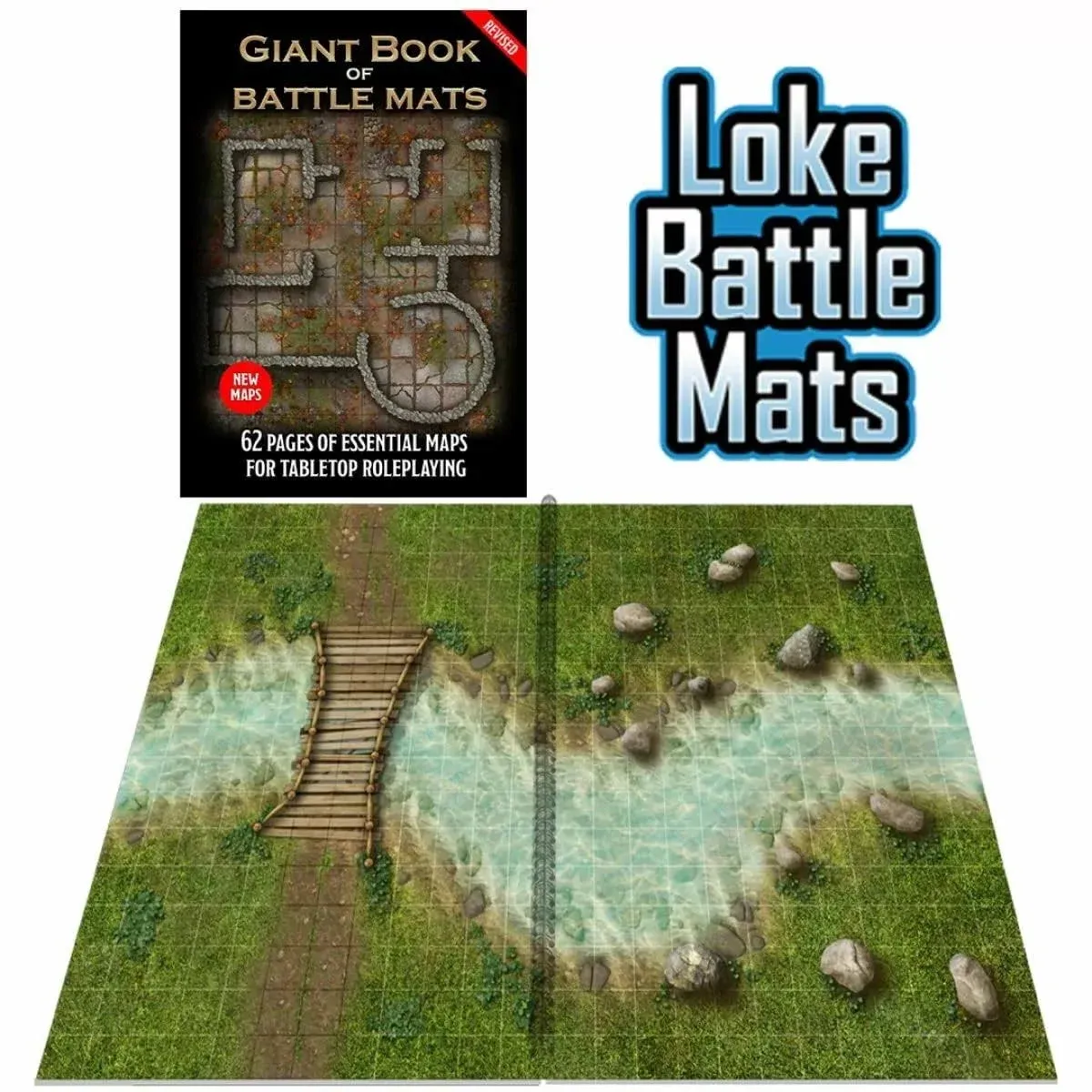 Battle Mats: Giant Book of Battle Mats Revised