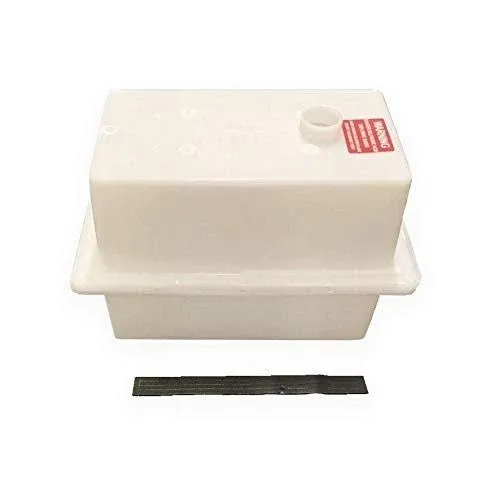 A.A Vented Battery Box for RV, Camper, Marine, Boat with Foam Strip Vapor Barrier (Top & Bottom Vent)