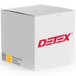 Detex EAX-500 Gray W-CYL Exit Door Alarm, 9V Battery, Plastic, 100dB