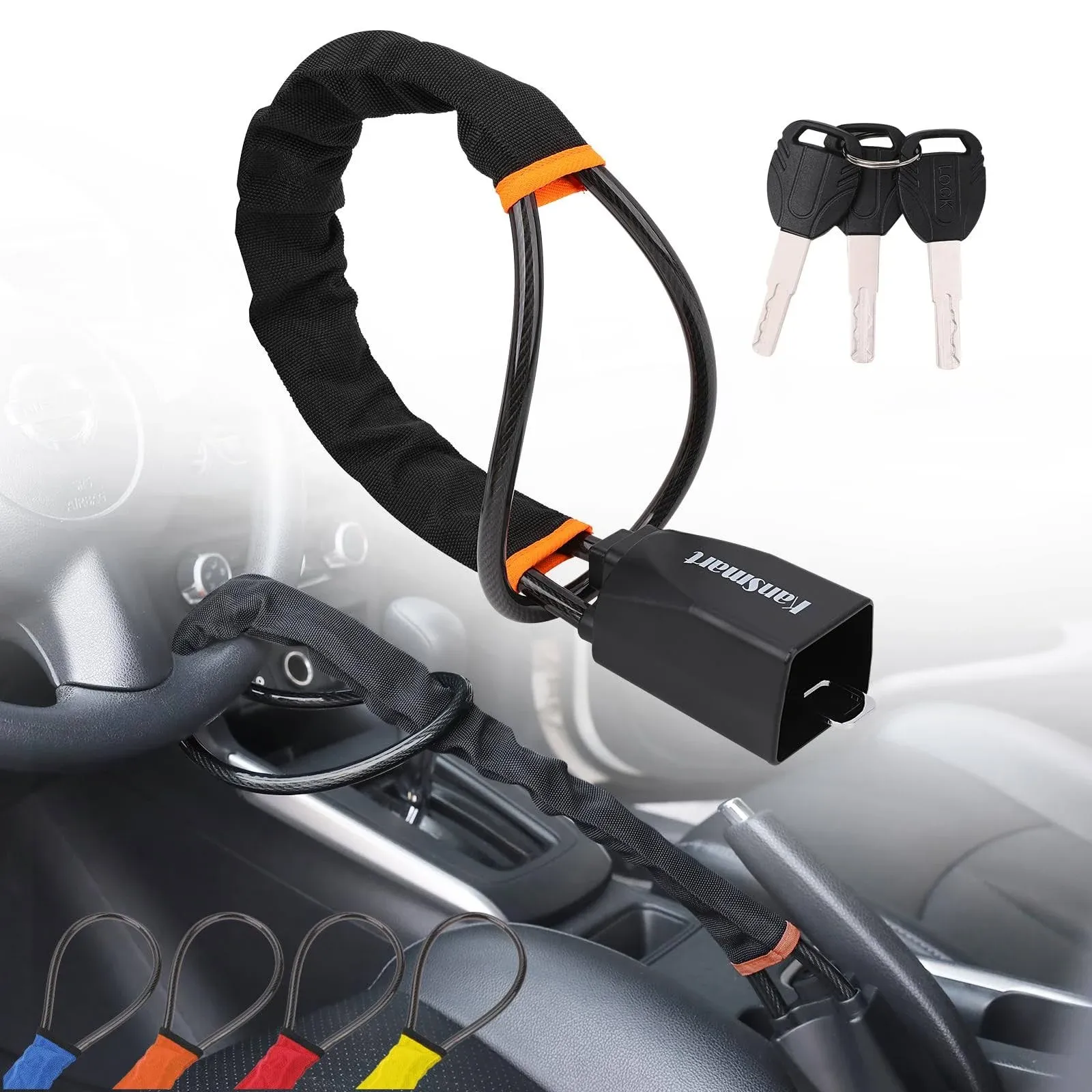 KanSmart Steering Wheel Lock