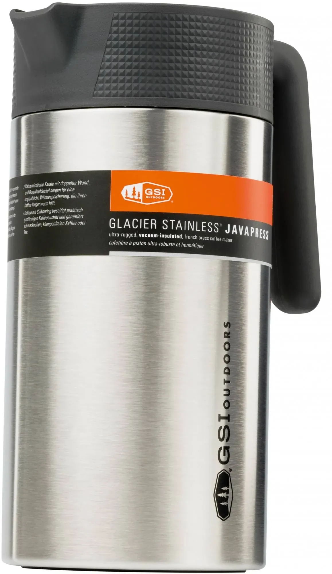 GSI Outdoors Glacier Stainless Javapress Brushed