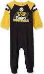 Pittsburgh Steelers Baby Toddler Coverall Sleep &amp; Play, NFL Gerber Sleeper