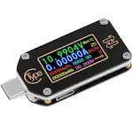 MakerHawk TC66C USB Tester USB C Power Meter USB Voltage Meter Type-C Current and Voltage Monitor